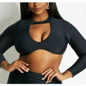 Long Sleeve Bikini Top